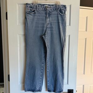 Good American Light Wash Women’s Jeans - Classic Straight Leg